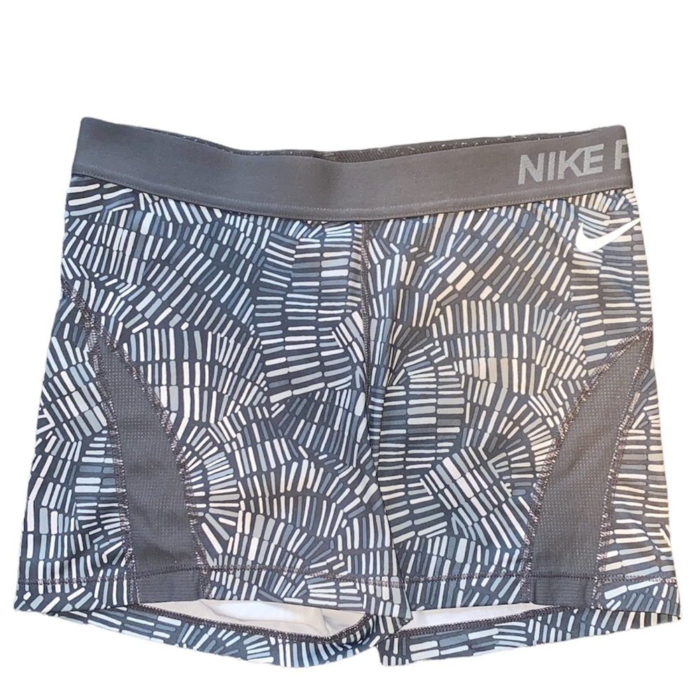 Grey Nike Pro Shorts